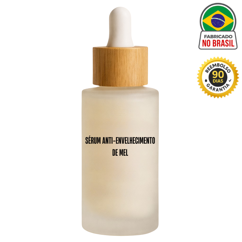 Sérum anti-envelhecimento de mel