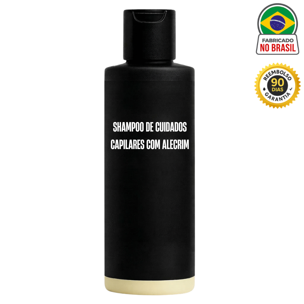 Shampoo capilar premium com alecrim