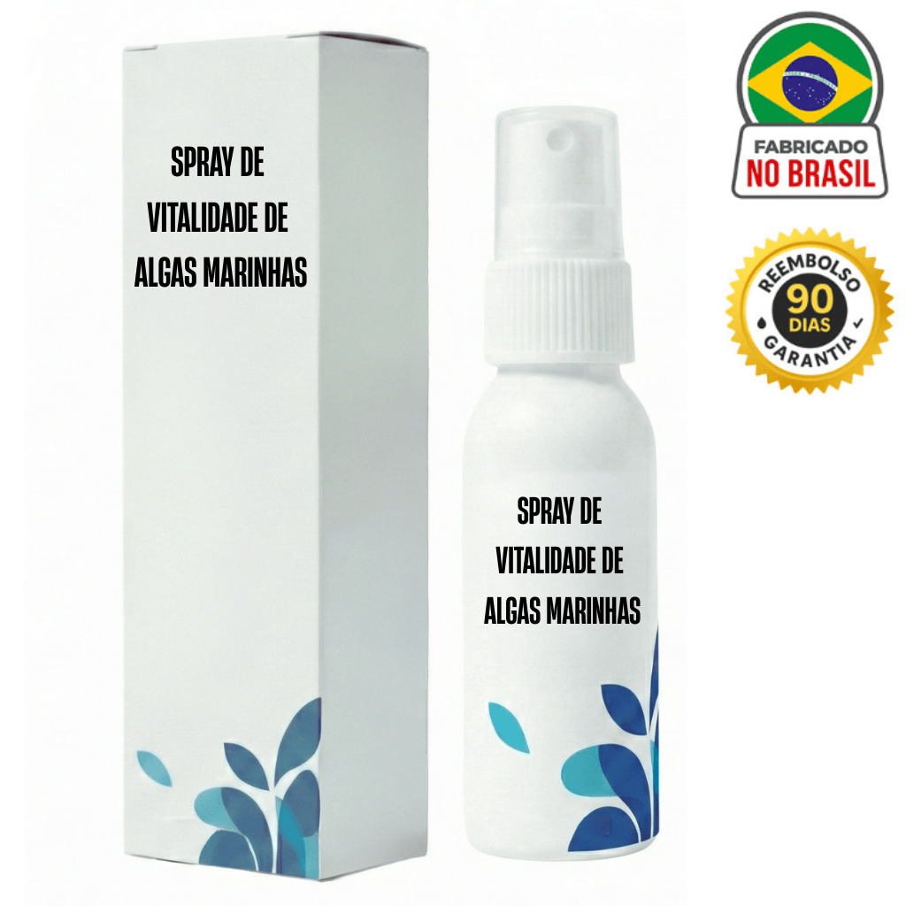 Spray de Vitalidade de Algas Marinhas