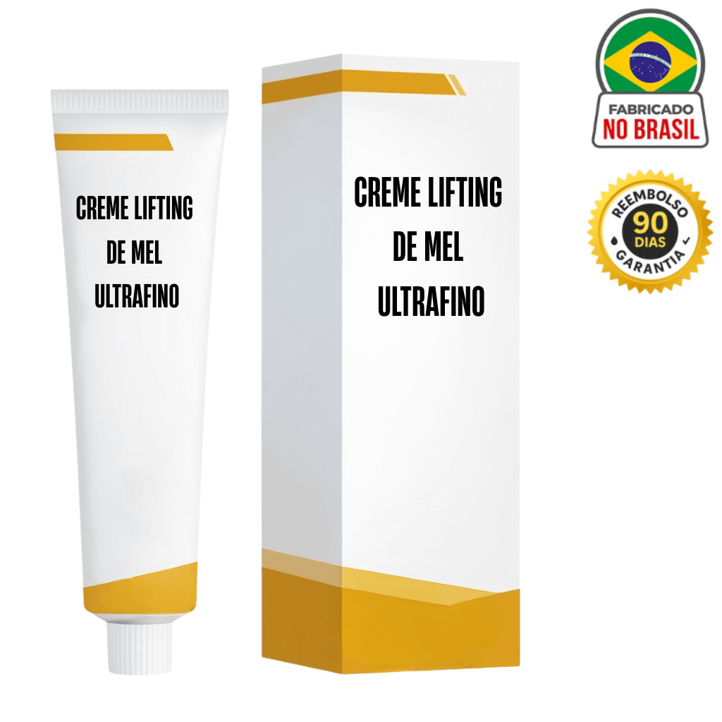 Creme lifting de mel superfino