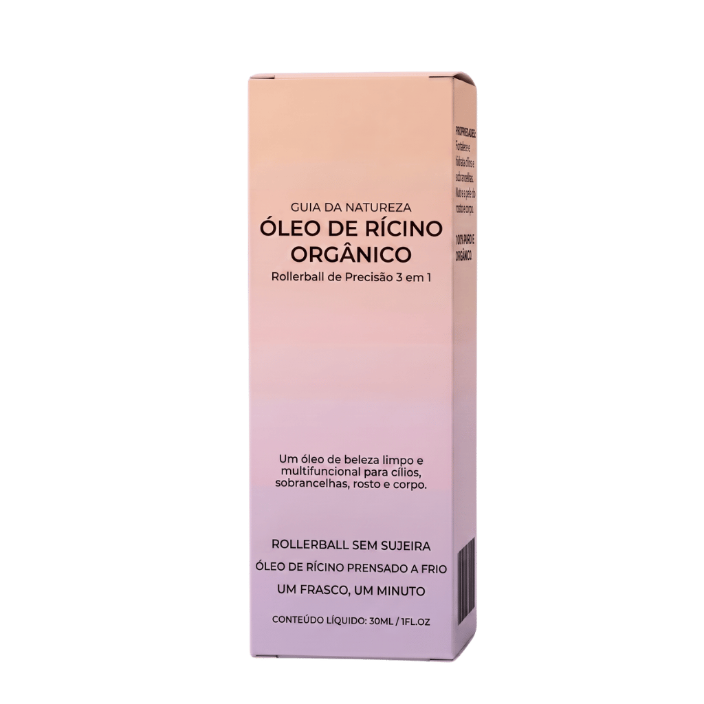 Roll-on de Óleo de Rícino Orgânico