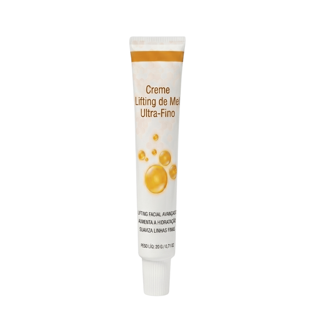 Creme lifting de mel ultrafino