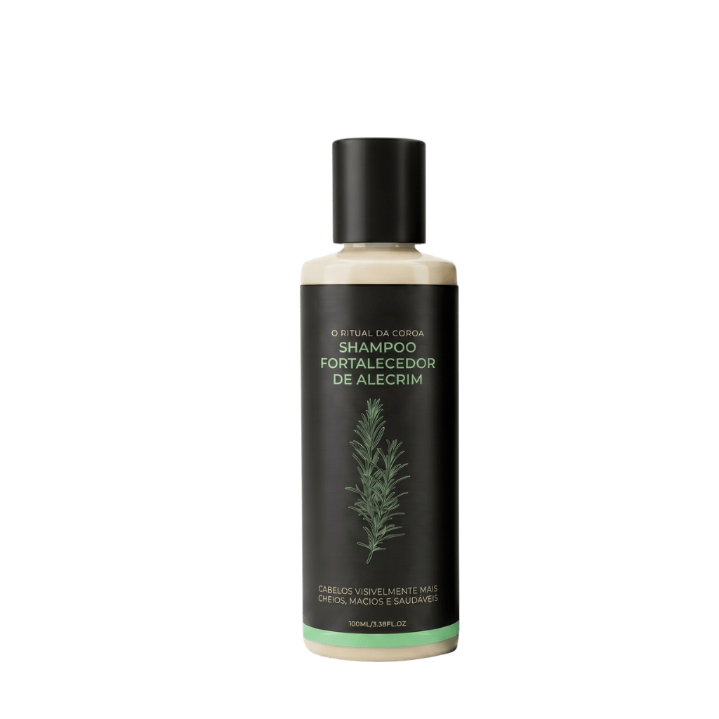Shampoo capilar premium com alecrim
