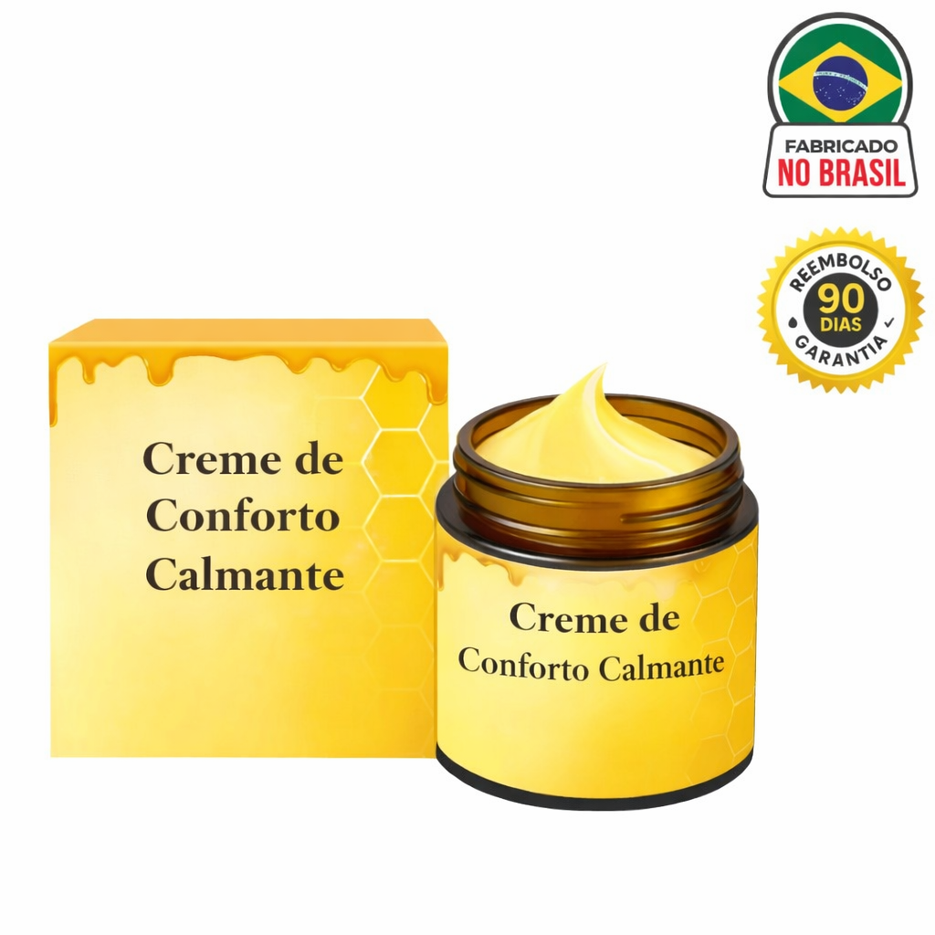 Creme de conforto calmante