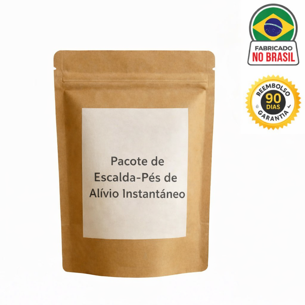 Pacote de Escalda-Pés de Alívio Instantâneo
